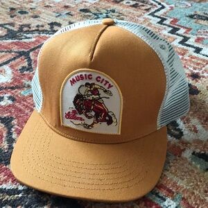 Imogene + Willie x Gibson "The Western" Trucker Hat (Golden Brown) - NEW